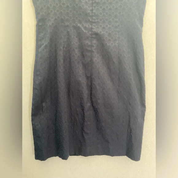 Theory Constance Altai wool blend textured sleeveless shift dress Sz 10 - Picture 6 of 16